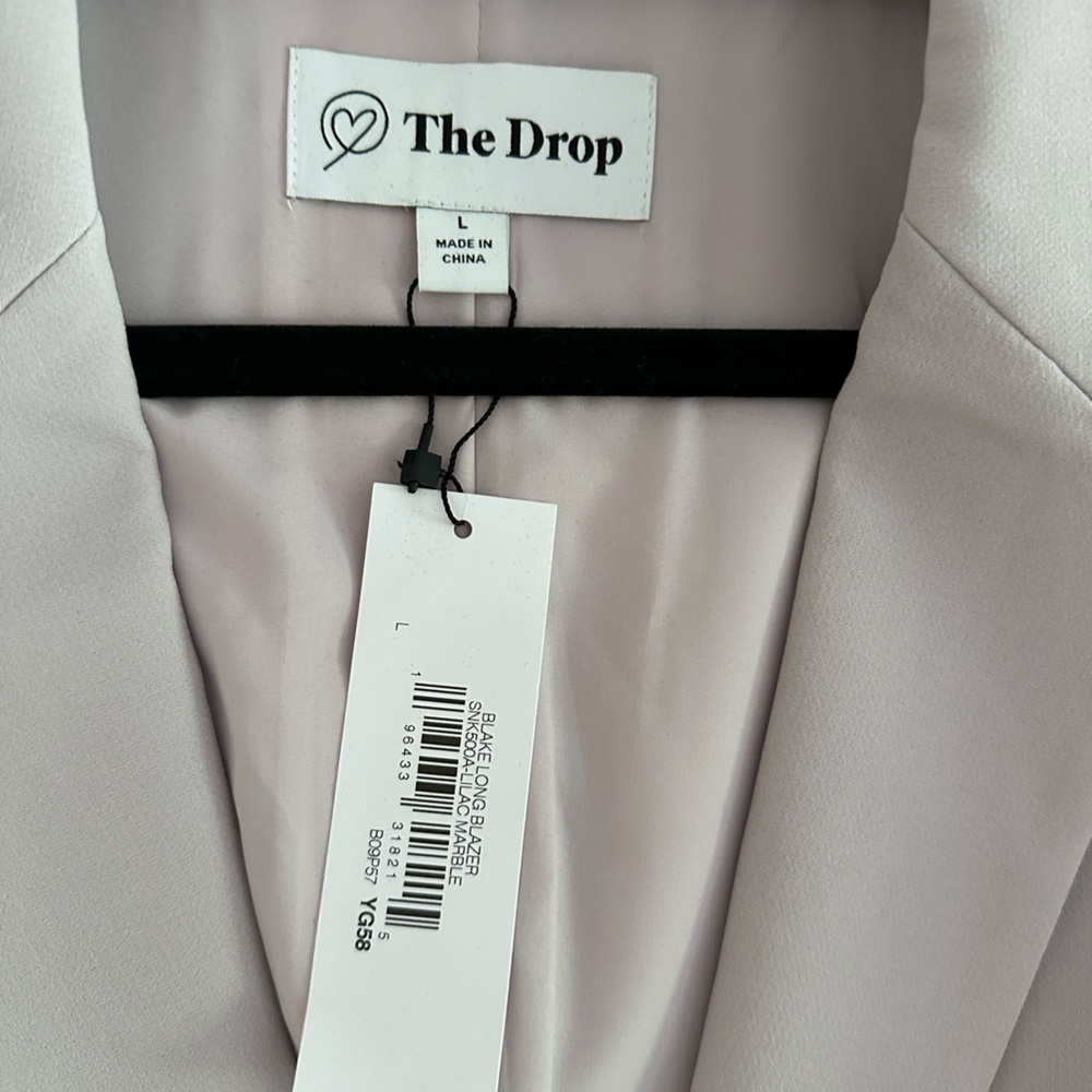 The Drop Lavender Blazer NWT - Picture 4 of 4